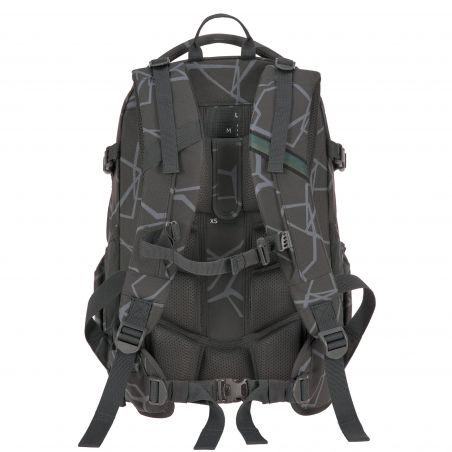 School Backpack Origin Bold Edges grey