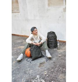 School Backpack Origin Bold Edges grey