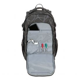 School Backpack Origin Bold Edges grey