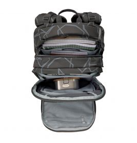 School Backpack Origin Bold Edges grey