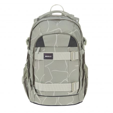 School Backpack Origin Bold Curve sage