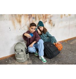 School Backpack Origin Bold Curve sage