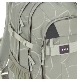 School Backpack Origin Bold Curve sage