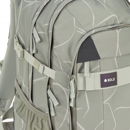 School Backpack Origin Bold Curve sage