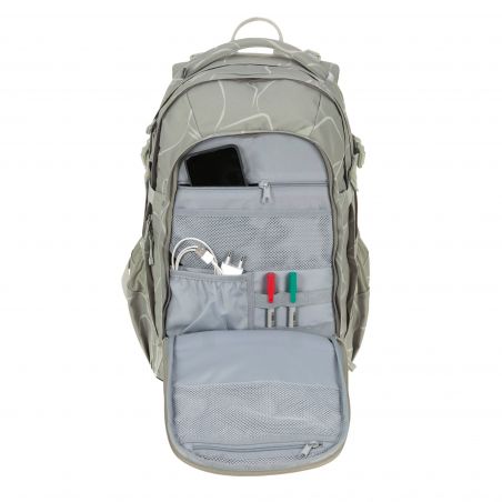 School Backpack Origin Bold Curve sage