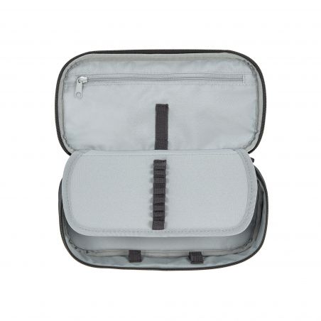 School Spacy Pencil Case Bold Spots blue