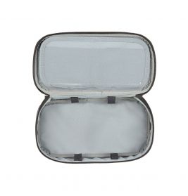 School Spacy Pencil Case Bold Edges grey