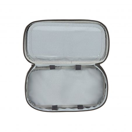 School Spacy Pencil Case Bold Edges grey