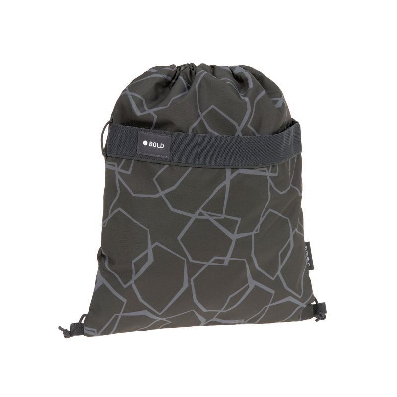 School String Bag Bold Edges grey School String Bag Bold Edges grey