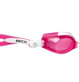 Profischwimmbrille weiss/pink