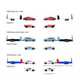 Porsche Motorsport Race Trailer, 3-sort.
