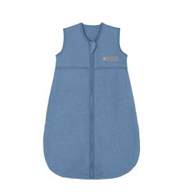Frottee-Schlafsack spaceblue 90cm