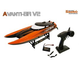 Avanti BR V2 Rennboot brushed RTR