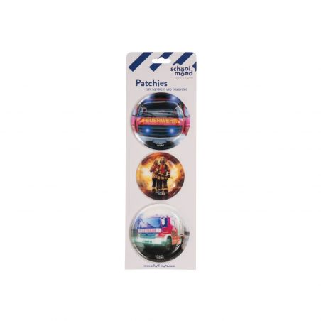 3er Patchy-Set Feuerwehr 3er Patchy-Set Feuerwehr
