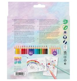 Buntstift Colour Grip Einhorn 18+6