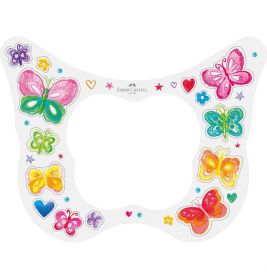 Geschenkset Sparkle Buntst. Schmetterling