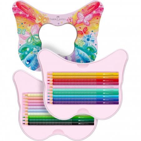 Geschenkset Sparkle Buntst. Schmetterling