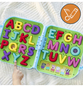 PEP PEPPAS ALPHABET CASE