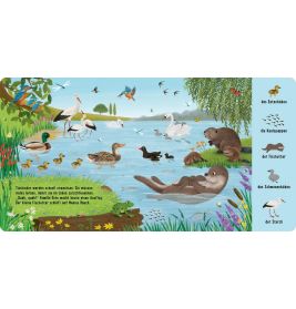 Mein erstes Natur-Wimmelbuch Bei den Tierkindern