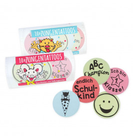 ABC CHAMPIONS Zungentattoos 10 Stück
