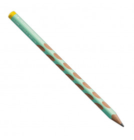 Ergonomischer Dreikant-Bleistift für Linkshänder - STABILO EASYgraph in pastellgrün - Einzelstift -