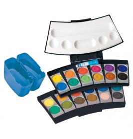 Deckfarbkasten ProColor 735/24 schwarz blau