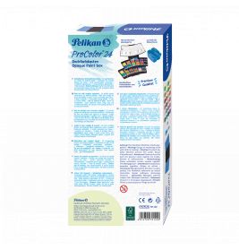 Deckfarbkasten ProColor 735/24 schwarz blau