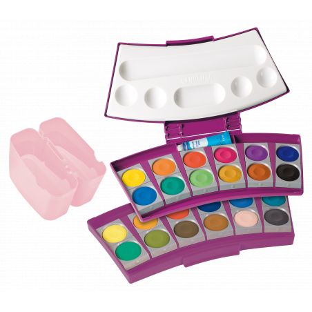 Deckfarbkasten ProColor 735/24 beere rosa