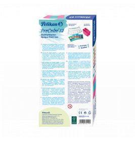 Deckfarbkasten 735 ProColor 12 türkis/pink