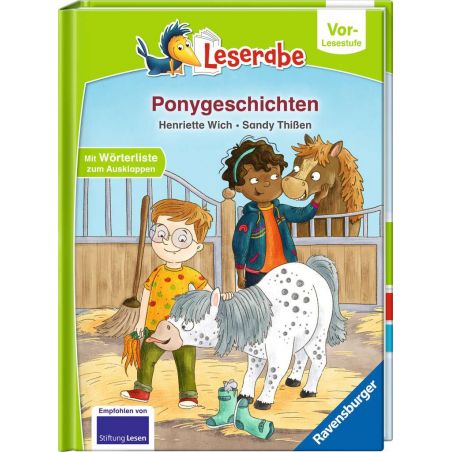 Ponygeschichten - Leserabe ab Vorschule - Erstlesebuch für Kinder ab 5 Jahren