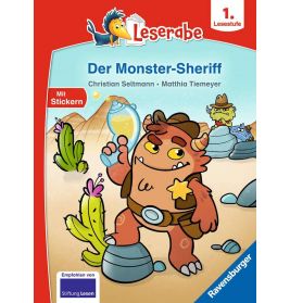Der Monster-Sheriff - Leserabe ab Klasse 1- Erstlesebuch für Kinder ab 6 Jahren