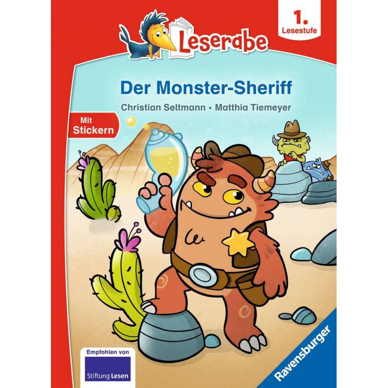 Der Monster-Sheriff - Leserabe ab Klasse 1- Erstlesebuch für Kinder ab 6 Jahren