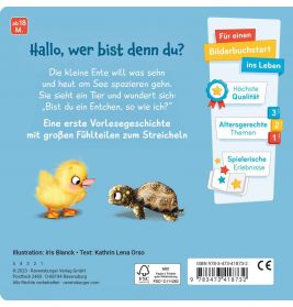 Mein erstes Vorlese-Fühlbuch: Bist du eine Ente?