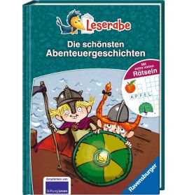 Die schönsten Abenteuergeschichten mit extra vielen Rätseln - Leserabe ab 1. Klasse - Erstlesebuch f