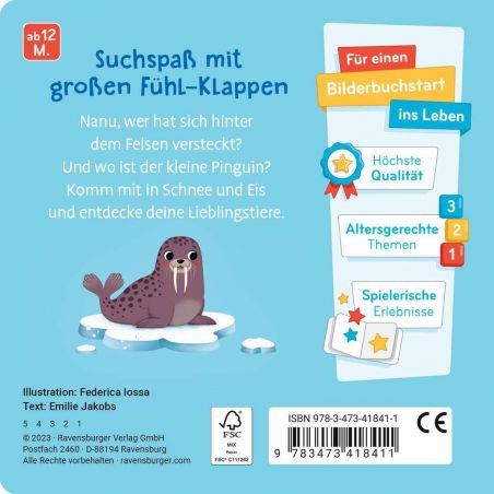 Wo bist du, kleiner Pinguin?
