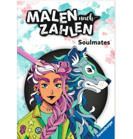 Ravensburger Malen nach Zahlen Soulmates - Manga - Anime - 32 Motive abgestimmt auf Stiftpackungen m