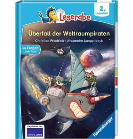 Angriff der Weltraum-Piraten - Leserabe ab Klasse 2 - Erstlesebuch für Kinder ab 7 Jahren