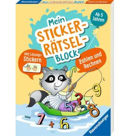 Mein Stickerrätselblock: Zahlen