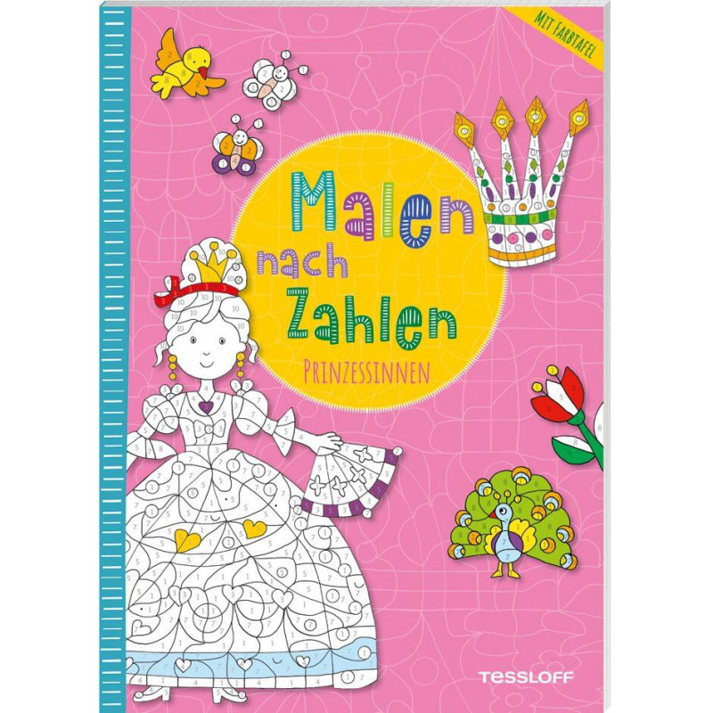 Tessloff Malen nach Zahlen. Prinzessinnen