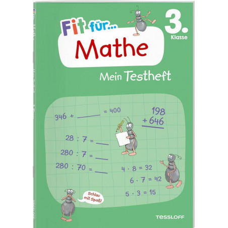 Tessloff Fit für Mathe 3. Klasse. Mein Testheft