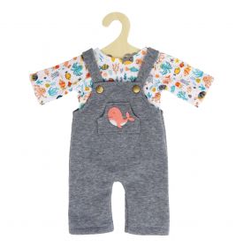 Puppen-Latzhose mit T-Shirt Wal Bobby GR.28-35