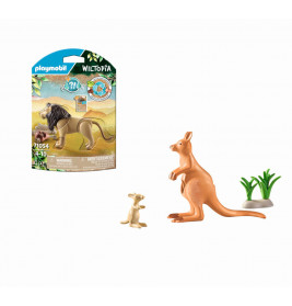 PLAYMOBIL 71290 Wiltopia - Känguru mit Jungtier