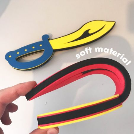 Piraten Schwert Mini 31cm, 4fach sortiert