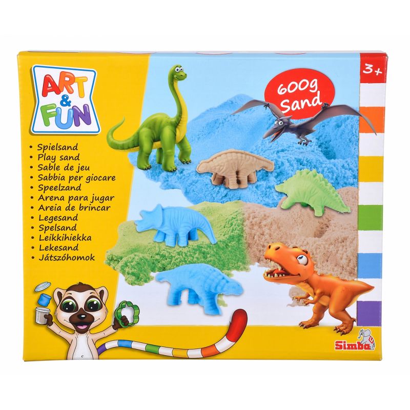 A&F Spielsand Set Dinosaurier