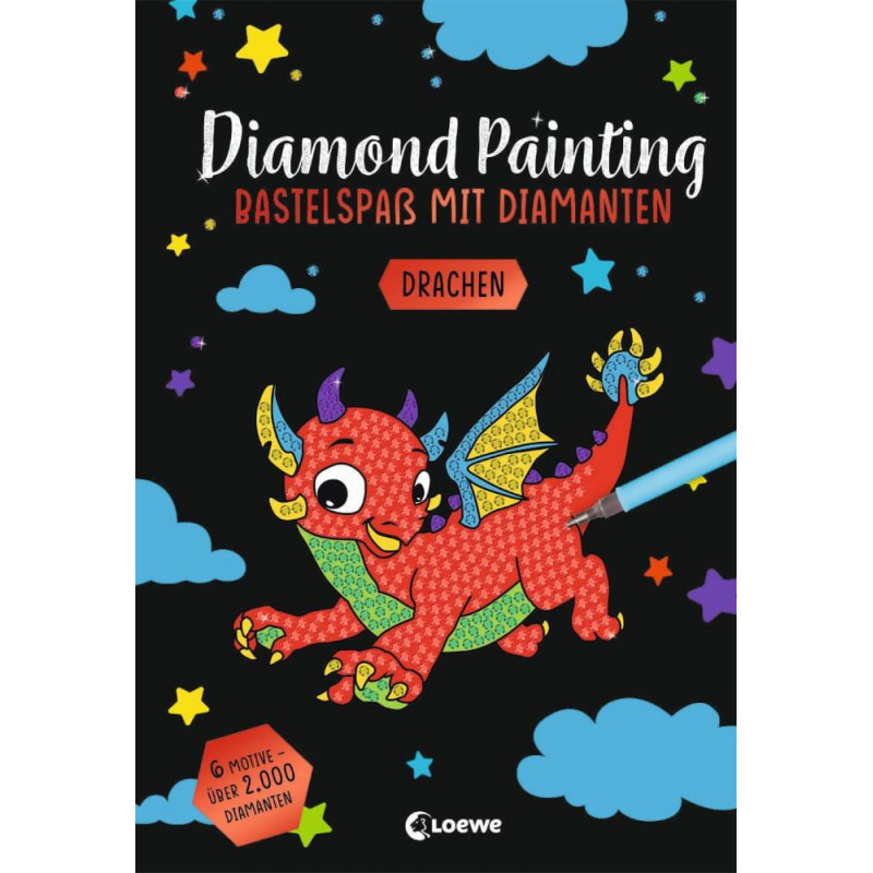 Diamond Painting - Bastelspaß mit Diamanten - Drachen