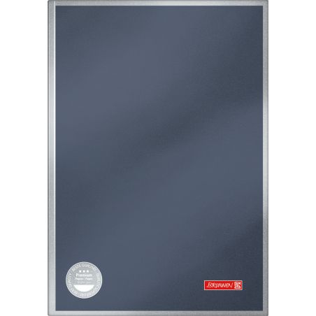 Notizbuch A4 unl. Pr Metall lic anthrazit