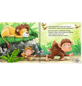 Trau dich, kleines Klammer-Äffchen