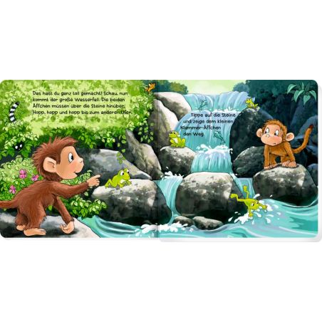 Trau dich, kleines Klammer-Äffchen