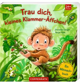 Trau dich, kleines Klammer-Äffchen