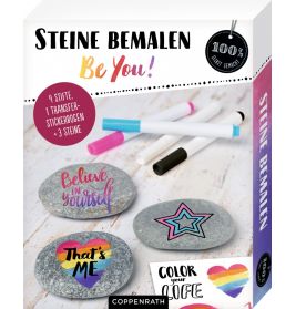 Steine bemalen - Be You! (100% s.g.)